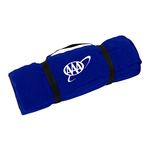 AAA Company Store | Royal Blue Fleece Blanket