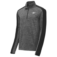 A5520 - Sport-Tek PosiCharge Electric Heather Colorblock 1/4-Zip Pullover