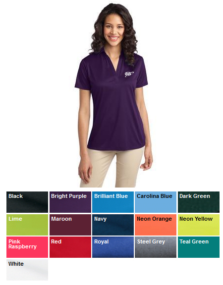 ladies silk touch performance polo