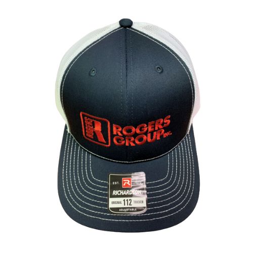 Rogers Group Company Store | Richardson 112- Navy with White Mesh